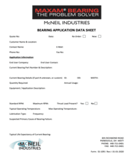 MAXAM® Bearings MAXAM®Bearings